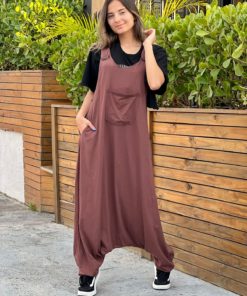 Macacão Saruel Marrom